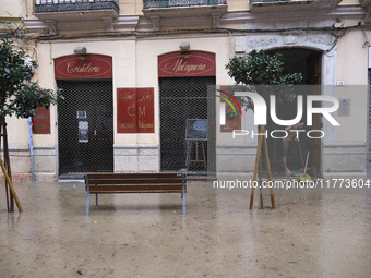 Heavy rainfall leads to significant flooding in various parts of Malaga, including major streets and public areas. (