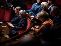 Laurent Wauquiez is the President of the Droite Republicaine group at the National Assembly in Paris, France, on November 13, 2024. (