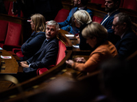 Laurent Wauquiez is the President of the Droite Republicaine group at the National Assembly in Paris, France, on November 13, 2024. (