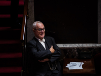 National Assembly staff participate during question time in Parliament in Paris, France, on November 13, 2024. (