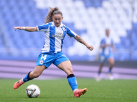 Ainhoa Marin Martin of RC Deportivo Abanca is in action during the Liga F match between RC Deportivo Abanca and Real Sociedad at Abanca Riaz...