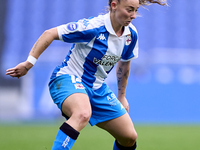 Ainhoa Marin Martin of RC Deportivo Abanca is in action during the Liga F match between RC Deportivo Abanca and Real Sociedad at Abanca Riaz...