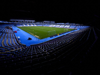 A general view inside the stadium before the Liga F match between RC Deportivo Abanca and Real Sociedad at Abanca Riazor Stadium in La Corun...