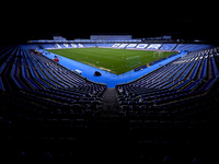 A general view inside the stadium before the Liga F match between RC Deportivo Abanca and Real Sociedad at Abanca Riazor Stadium in La Corun...