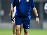 Head coach Marquez Lopez of the Qatar national team attends a training session at Aspire Academy in Doha, Qatar, on November 13, 2024, ahead...