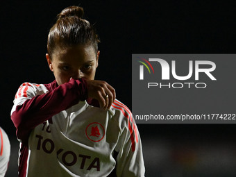 Manuela Giugliano of A.S. Roma Femminile participates in Group A - Day 3 - UEFA Women's Champions League 2023/24 match between A.S. Roma and...