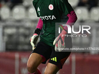 Camelia Ceasar of A.S. Roma Femminile participates in Group A - Day 3 - UEFA Women's Champions League 2023/24 match between A.S. Roma and Ol...