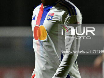 Melchie Dumornay of Olympique Lyonnais participates in Group A - Day 3 - UEFA Women's Champions League 2023/24 match between A.S. Roma and O...