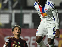 Melchie Dumornay of Olympique Lyonnais celebrates after scoring the goal of 0-1 during Group A - Day 3 - UEFA Women's Champions League 2023/...