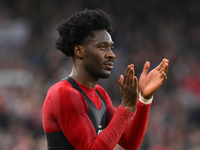 Ola Aina of Nottingham Forest looks dejected after a defeat during the Premier League match between Nottingham Forest and Newcastle United a...