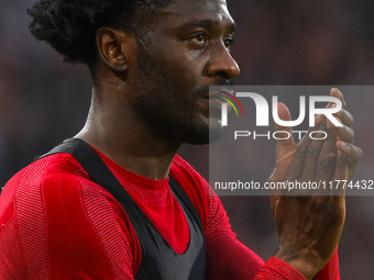 Ola Aina of Nottingham Forest looks dejected after a defeat during the Premier League match between Nottingham Forest and Newcastle United a...