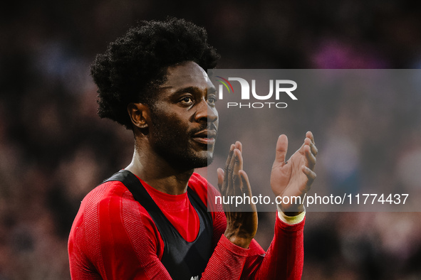 Ola Aina of Nottingham Forest looks dejected after a defeat during the Premier League match between Nottingham Forest and Newcastle United a...