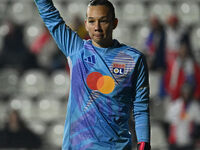 Christiane Endler of Olympique Lyonnais participates in Group A - Day 3 - UEFA Women's Champions League 2023/24 match between A.S. Roma and...