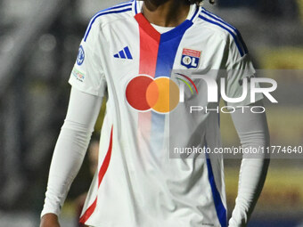 Wendie Renard of Olympique Lyonnais participates in Group A - Day 3 - UEFA Women's Champions League 2023/24 match between A.S. Roma and Olym...