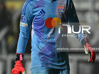 Christiane Endler of Olympique Lyonnais participates in Group A - Day 3 - UEFA Women's Champions League 2023/24 match between A.S. Roma and...