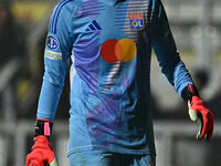 Christiane Endler of Olympique Lyonnais participates in Group A - Day 3 - UEFA Women's Champions League 2023/24 match between A.S. Roma and...