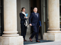 Astrid Panosyan Bouvet, the French Minister of Labor and Employment, and Gil Averous, the French Minister of Sports, Youth, and Associations...