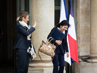 Marie-Claire Carrere-Gee, Minister Delegate to the Prime Minister responsible for Government Coordination, and Astrid Panosyan-Bouvet, Minis...