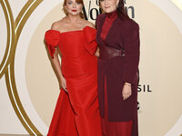 Samantha Barry and Farah Slim attend the red carpet for Glamour Women of The Year 2024 at the Four Seasons Hotel in Mexico City, Mexico, on...