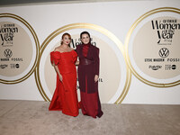 Samantha Barry and Farah Slim attend the red carpet for Glamour Women of The Year 2024 at the Four Seasons Hotel in Mexico City, Mexico, on...