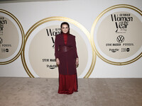 Farah Slim attends the red carpet for Glamour Women of The Year 2024 at the Four Seasons Hotel in Mexico City, Mexico, on November 13, 2024....