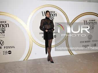 Trinidad Gonzalez attends the red carpet for Glamour Women of The Year 2024 at the Four Seasons Hotel in Mexico City, Mexico, on November 13...