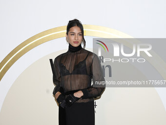 Trinidad Gonzalez attends the red carpet for Glamour Women of The Year 2024 at the Four Seasons Hotel in Mexico City, Mexico, on November 13...