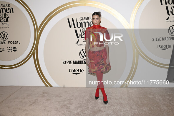 Sofia Monroy attends the red carpet for Glamour Women of The Year 2024 at the Four Seasons Hotel in Mexico City, Mexico, on November 13, 202...