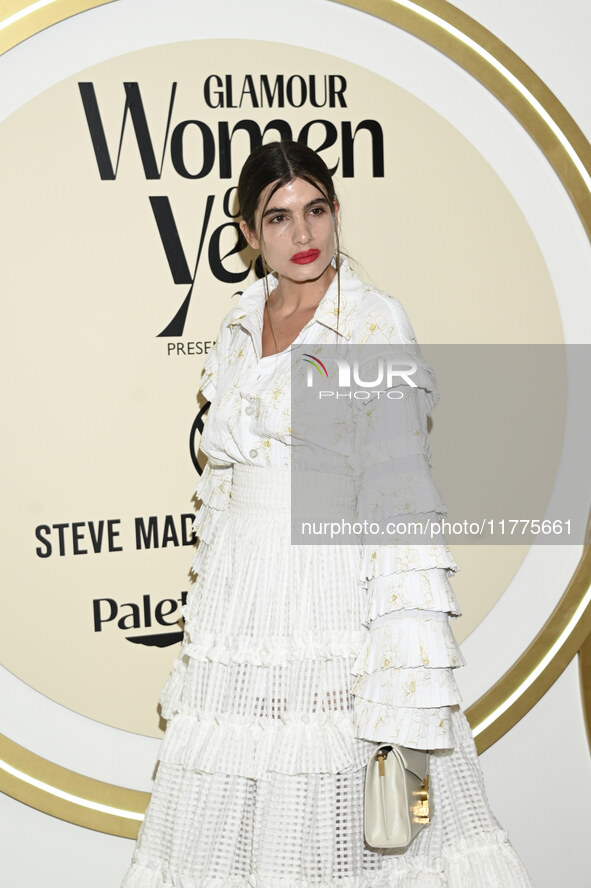 Lorena Barreto attends the red carpet for Glamour Women of The Year 2024 at the Four Seasons Hotel in Mexico City, Mexico, on November 13, 2...