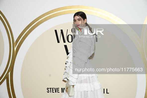 Lorena Barreto attends the red carpet for Glamour Women of The Year 2024 at the Four Seasons Hotel in Mexico City, Mexico, on November 13, 2...