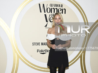 Vanessa Huppenkothen attends the red carpet for Glamour Women of The Year 2024 at the Four Seasons Hotel in Mexico City, Mexico, on November...