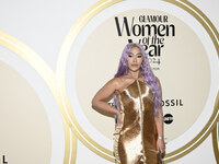 Farina Pao Paucar Franco, known as Farina, attends the red carpet for Glamour Women of The Year 2024 at the Four Seasons Hotel in Mexico Cit...