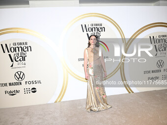 Sofia Lama attends the red carpet for Glamour Women of The Year 2024 at the Four Seasons Hotel in Mexico City, Mexico, on November 13, 2024....