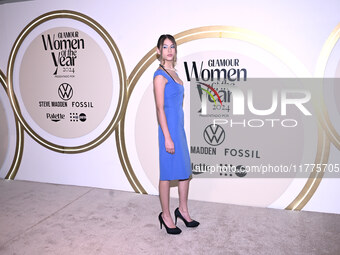 Victoria Bazua attends the red carpet for Glamour Women of The Year 2024 at the Four Seasons Hotel in Mexico City, Mexico, on November 13, 2...