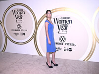 Victoria Bazua attends the red carpet for Glamour Women of The Year 2024 at the Four Seasons Hotel in Mexico City, Mexico, on November 13, 2...