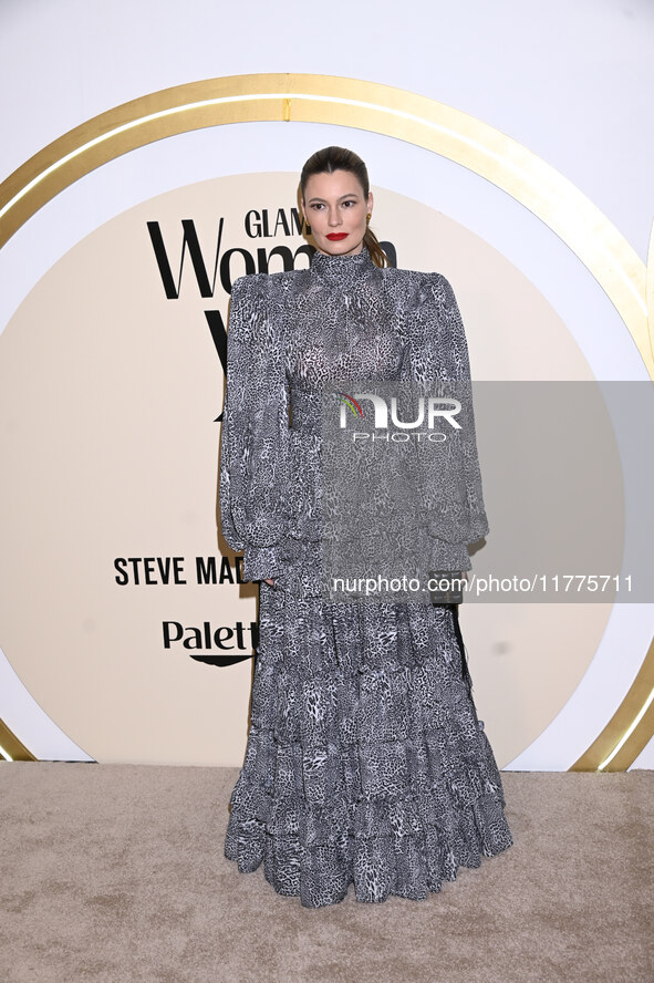 Natalia Subtil attends the red carpet for Glamour Women of The Year 2024 at the Four Seasons Hotel in Mexico City, Mexico, on November 13, 2...