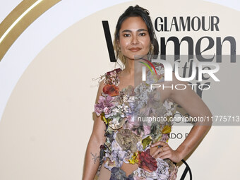 Mabel Cadena attends the red carpet for Glamour Women of The Year 2024 at the Four Seasons Hotel in Mexico City, Mexico, on November 13, 202...