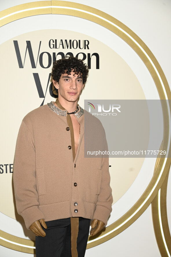 Jorge Lopez attends the red carpet for Glamour Women of The Year 2024 at the Four Seasons Hotel in Mexico City, Mexico, on November 13, 2024...