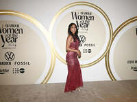 Diana Flores attends the red carpet for Glamour Women of The Year 2024 at the Four Seasons Hotel in Mexico City, Mexico, on November 13, 202...