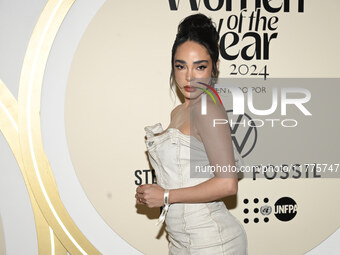 Manelyk Gonzalez attends the red carpet for Glamour Women of The Year 2024 at the Four Seasons Hotel in Mexico City, Mexico, on November 13,...