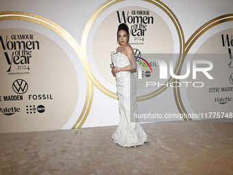 Manelyk Gonzalez attends the red carpet for Glamour Women of The Year 2024 at the Four Seasons Hotel in Mexico City, Mexico, on November 13,...