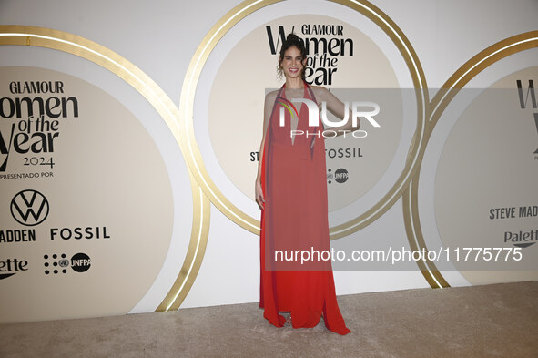 Edsa Ramirez attends the red carpet for Glamour Women of The Year 2024 at the Four Seasons Hotel in Mexico City, Mexico, on November 13, 202...