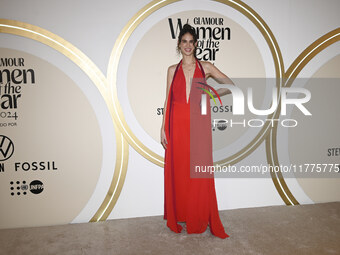 Edsa Ramirez attends the red carpet for Glamour Women of The Year 2024 at the Four Seasons Hotel in Mexico City, Mexico, on November 13, 202...