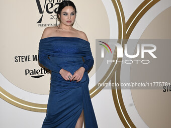 Estefania Villarreal attends the red carpet for Glamour Women of The Year 2024 at the Four Seasons Hotel in Mexico City, Mexico, on November...