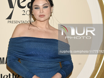 Estefania Villarreal attends the red carpet for Glamour Women of The Year 2024 at the Four Seasons Hotel in Mexico City, Mexico, on November...