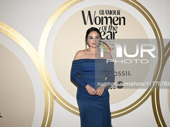 Estefania Villarreal attends the red carpet for Glamour Women of The Year 2024 at the Four Seasons Hotel in Mexico City, Mexico, on November...