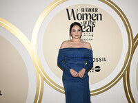 Estefania Villarreal attends the red carpet for Glamour Women of The Year 2024 at the Four Seasons Hotel in Mexico City, Mexico, on November...