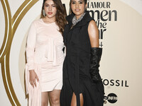 Lesslie Velazquez Espinosa and Karen Velazquez Espinosa attend the red carpet for Glamour Women of The Year 2024 at the Four Seasons Hotel i...