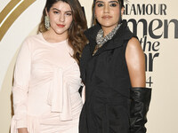 Lesslie Velazquez Espinosa and Karen Velazquez Espinosa attend the red carpet for Glamour Women of The Year 2024 at the Four Seasons Hotel i...