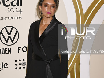 Nena Chaverry attends the red carpet for Glamour Women of The Year 2024 at the Four Seasons Hotel in Mexico City, Mexico, on November 13, 20...